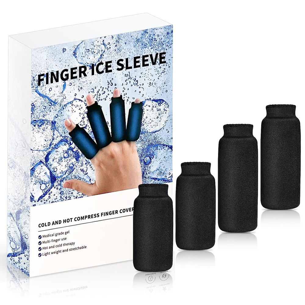 Finger Ice Sleeves 4 Ice Packs For Fingers Thumbs Toes Hot Cold Care For Arthritis Tendinitis