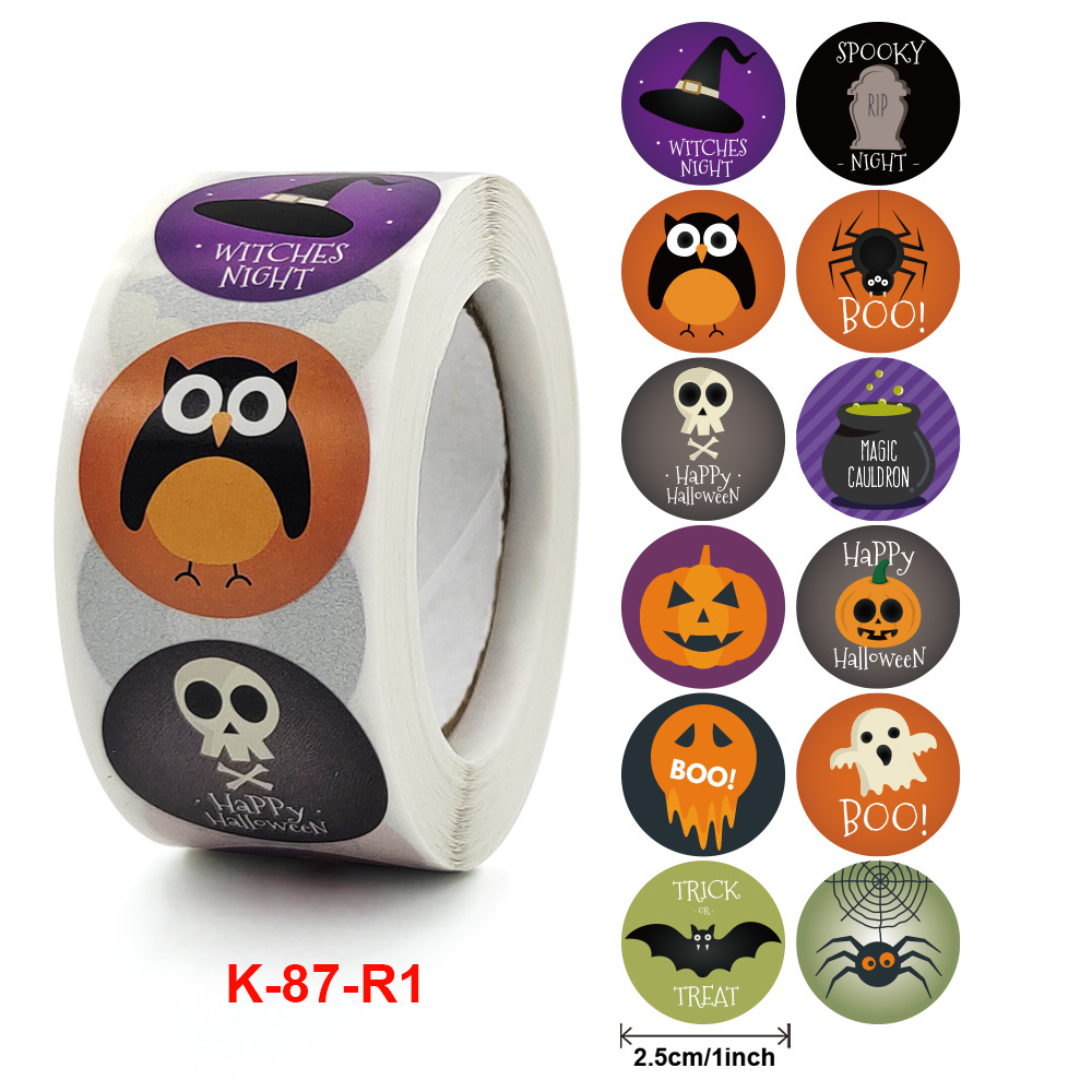 Diy Halloween Party Decoration Cartoon Foam Stickers Self - Temu