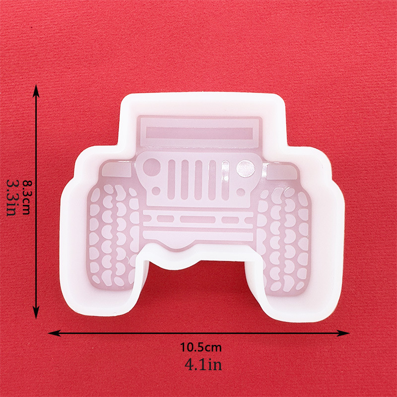 Car Freshie Molds Silicone Car Mold for Aroma Beads Car Supplies