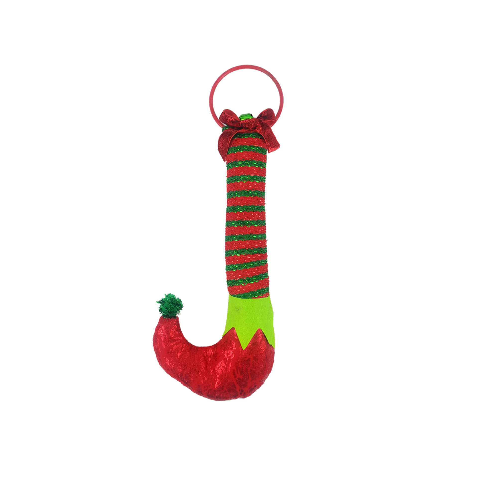 1pc Elf Legs Hanging Christmas Boots Door Ring Pendant Stuffed Elf Legs For  Christmas Home Party Door Ornaments Christmas Decoration