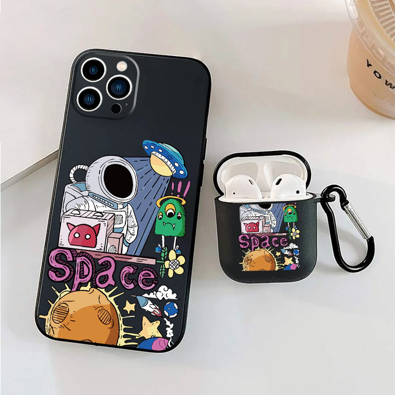 1 Funda Auriculares Airpods1/2 + 1 Funda Teléfono Iphone 11 - Temu