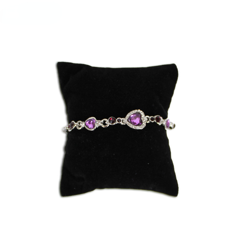 Velvet Bracelets Pillow, Jewelry Display Pillow, Bracelet Pillow