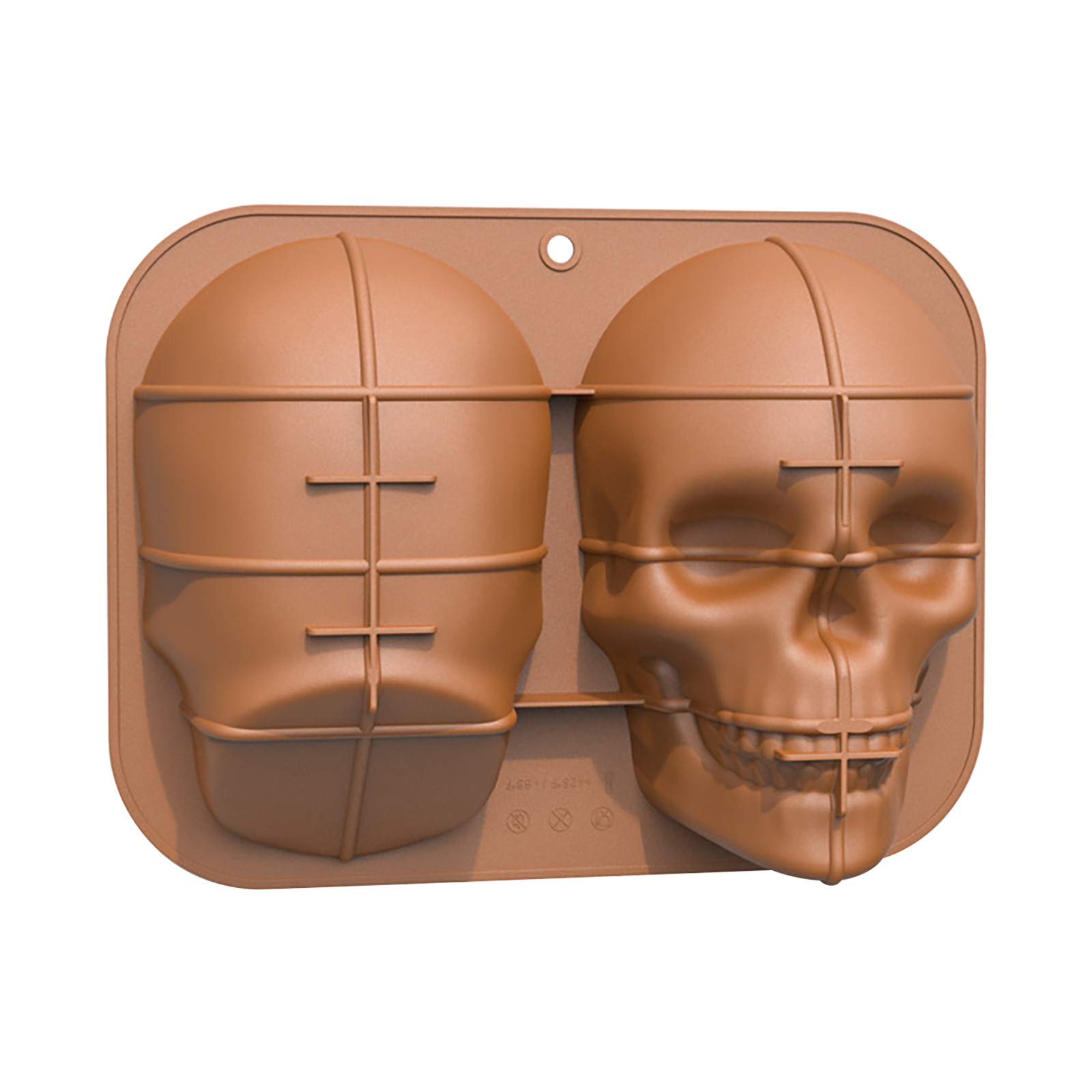 Diy Creative Molds For Bars Silicone Skull Four-in-one Silicone