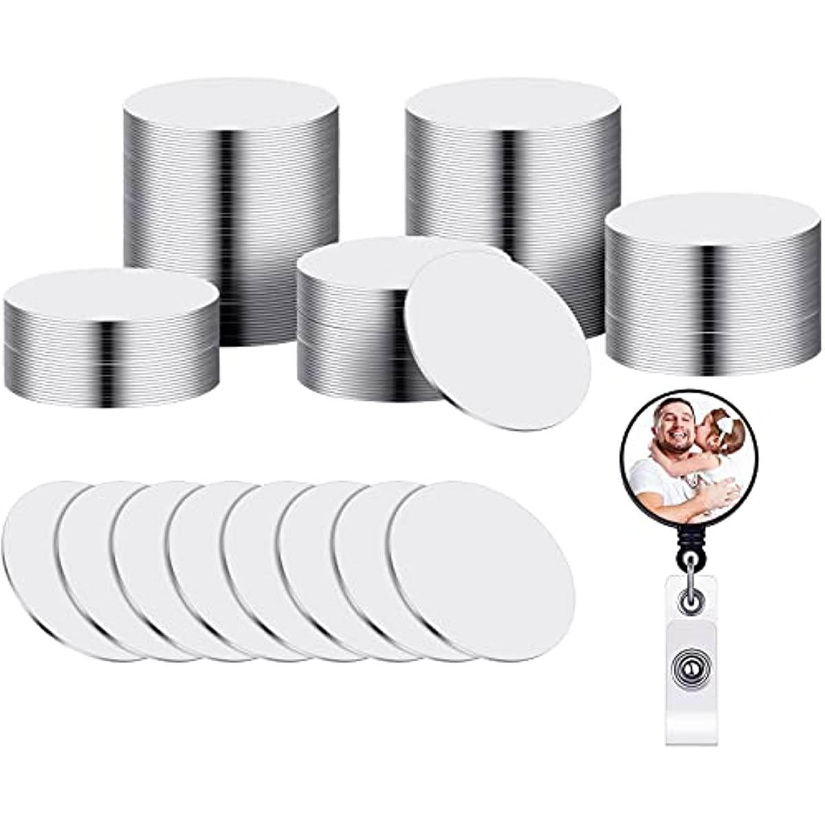 10pcs Sublimation Magnet Blanks, Sublimation Blank Refrigerator Magnets,  Personalized Fridge Magnet For Kitchen Office Decorative