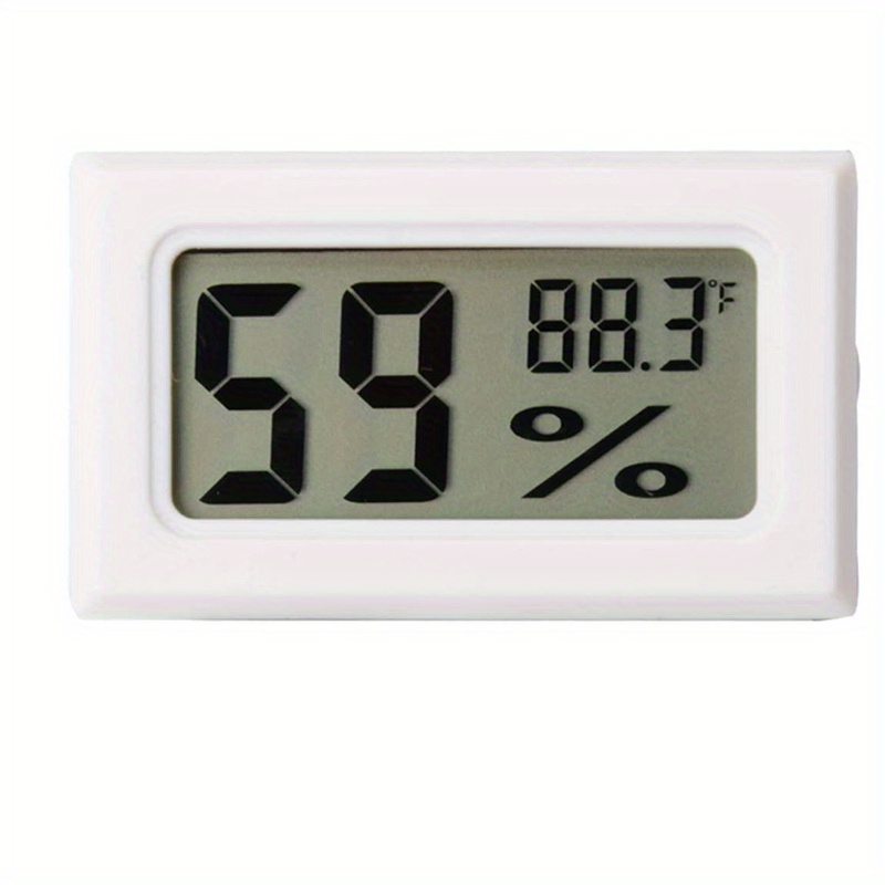 Mini Thermometer Hygrometer, Small Digital Temperature Hygrometer  Measurement Indoor Lcd Monitor Humidity Office Kitchen Cellar,  Refrigerator, Wardrobe - Temu