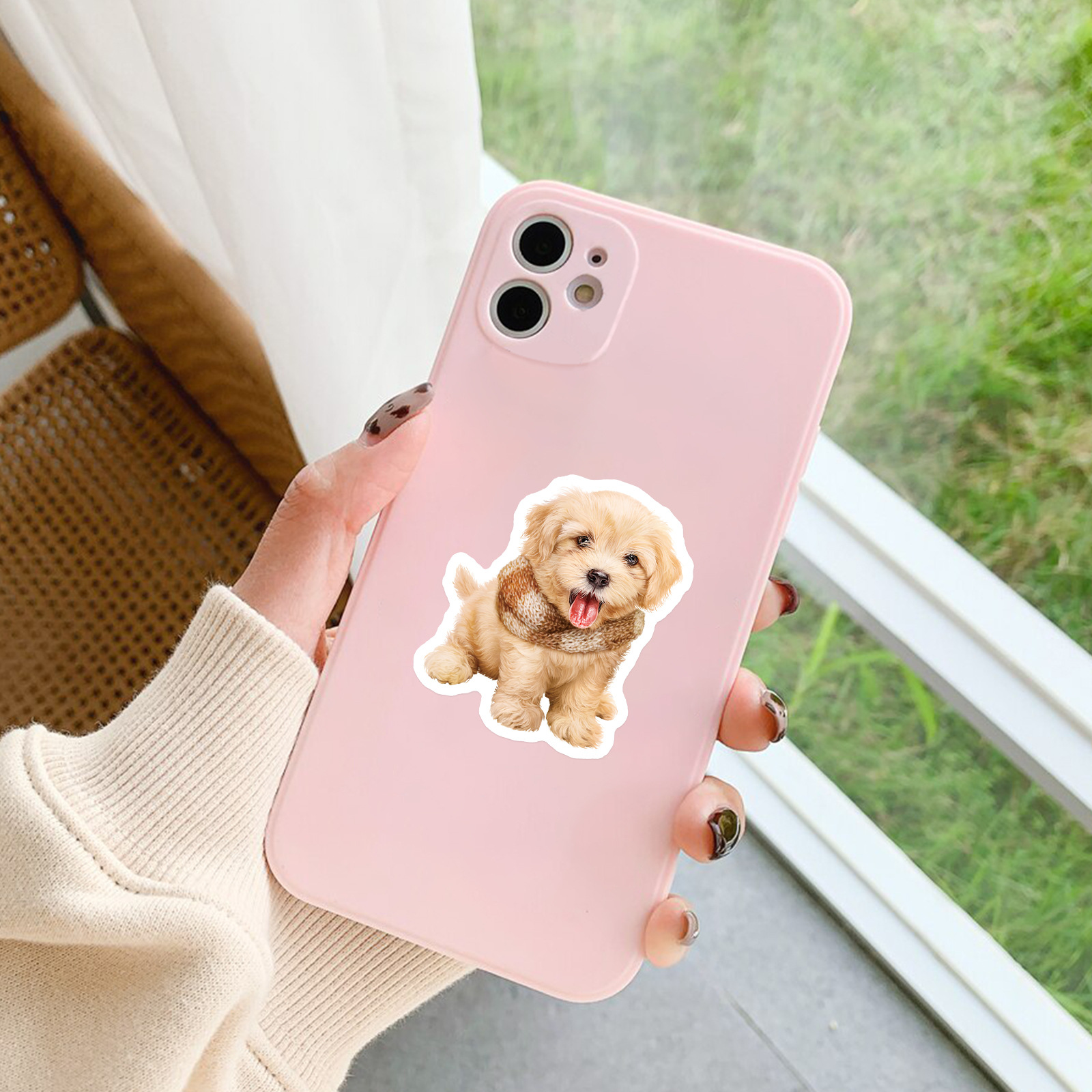 Funny Dog Meme Stickers For Laptop Skateboards Luggage Phone - Temu