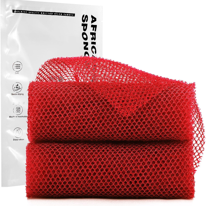 Exfoliating Washcloth Towel Nylon Bath Wash Towel - Temu