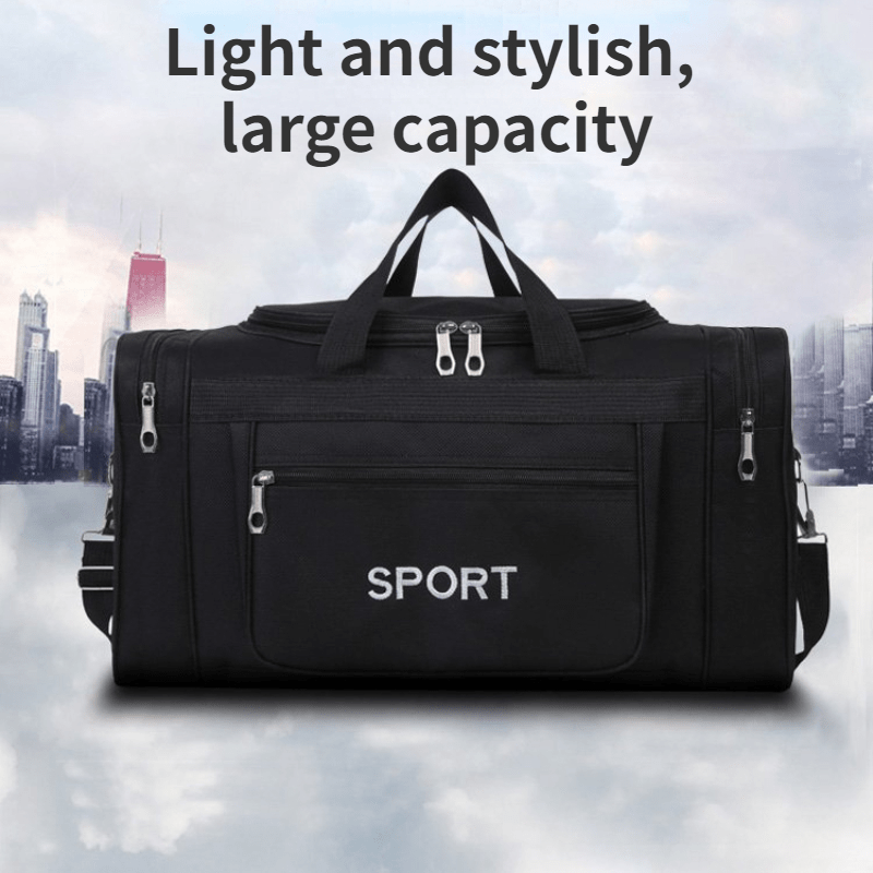 Men's Travel Duffle Bag, Large Capacity Portable Handbag Overnight Bag For  Men Women, Luggage Bag Waterproof Casual Men's Foldable Travel Bag - Temu  Bahrain