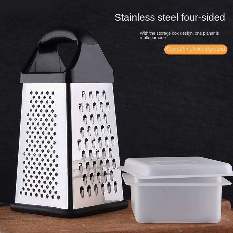Cheese Grater, Stainless Steel Grater, Manual Vegetable Grater, Household  Fruit Grater, Vegetable Cutter, Fruit Peeler, Multi-functional Fruit Cutter  With Brush, Graters With Container, Potato Grater, Kitchen Stuff, Kitchen  Gadgets - Temu