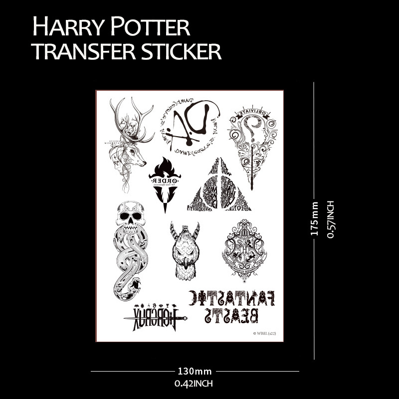 50 Uds. Pegatinas Licencia Oficial Harry Potter Ordenador - Temu Mexico