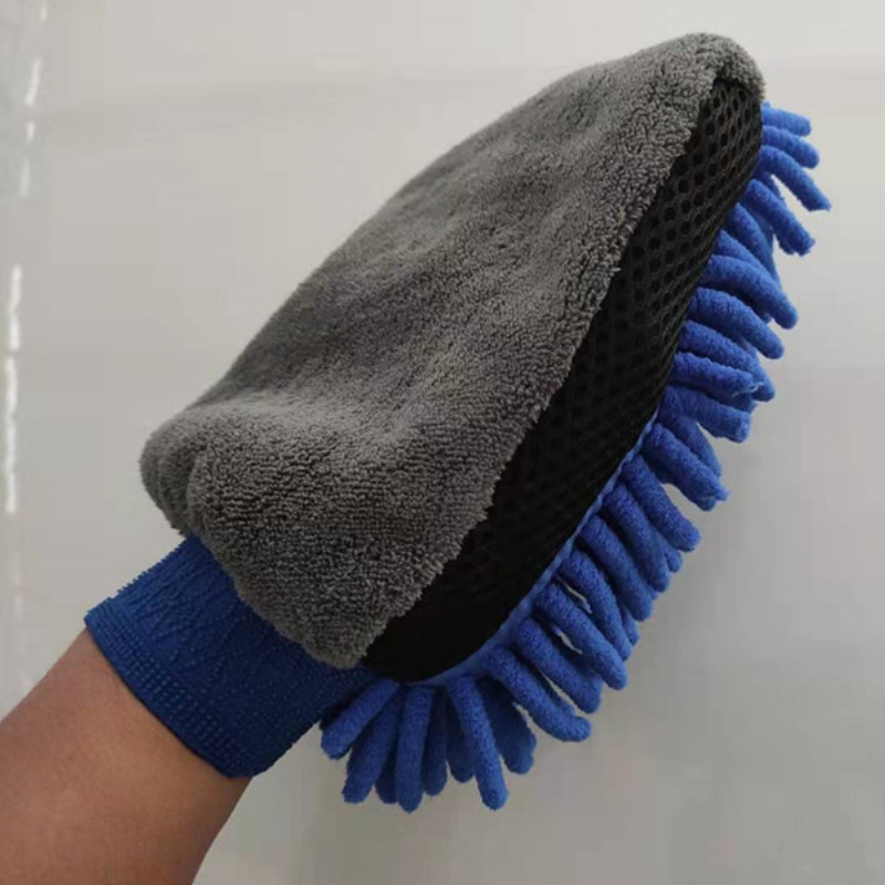 Wash Mitts For Car Washing Automotive Waterproof Wash Wool Gloves