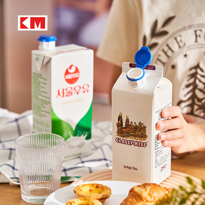 Mixed Drink' Milk Carton Beverage Bottle