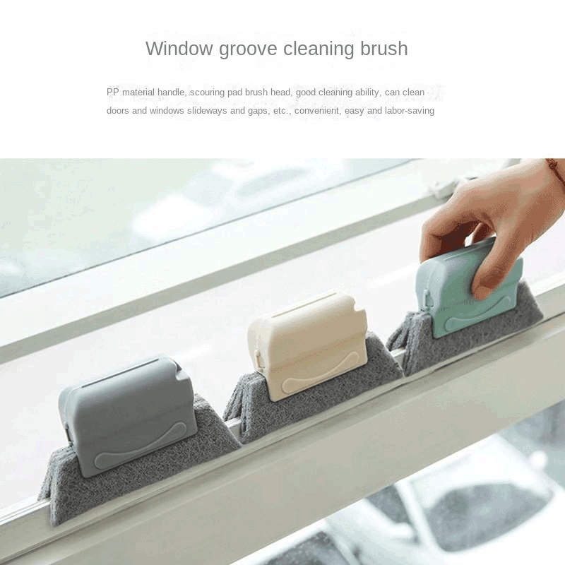 Microfiber Window Groove Cleaning Brush - Inspire Uplift