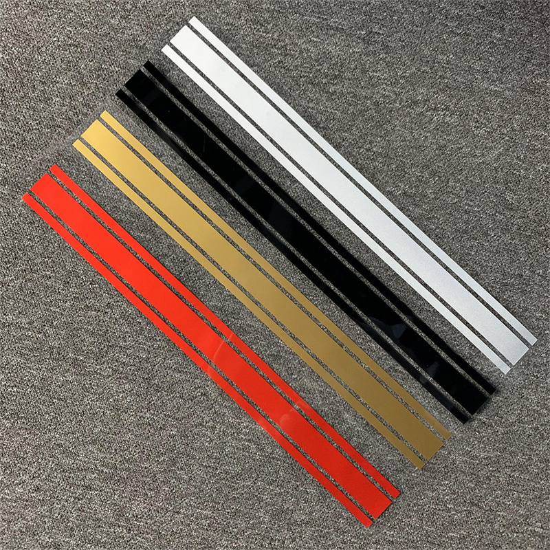

1pc Motorcycle Stickers 19.69*1.97in Tank Cowl Vinyl Waterproof Stripe Pinstripe Decal Sticker For Racer Motor Styling Decorations