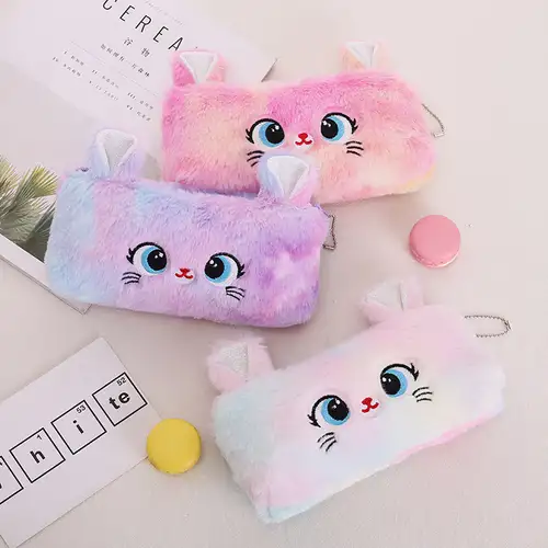 Hello Kitty Pencil Case Cute Kt Cat Cosmetic Bag - Temu