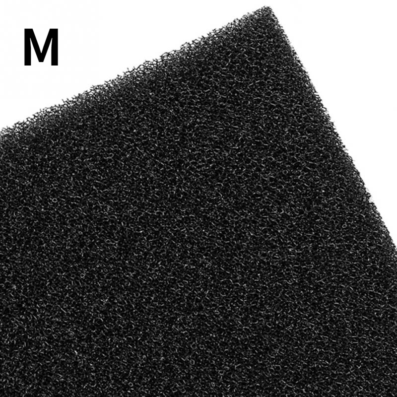 Black Aquarium Fish Tank Biochemical Filter Sponge, Lightweight Foam Sponge Block Filter