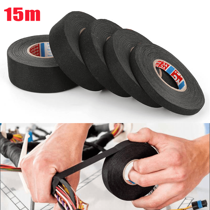 Wire Loom Harness Adhesive Cloth Fabric Tape for Automotive Electrical Wire Heat