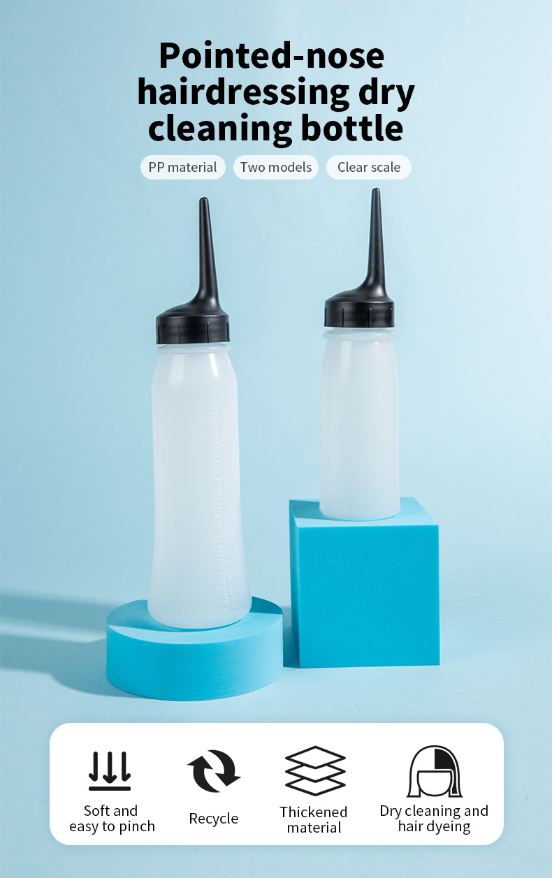 Plastic Applicator Bottles with Teeth Thickened Hair Dye Bottle Dry  Cleaning Scalp Applicator Botella Spray Friseur Hair Salon - AliExpress