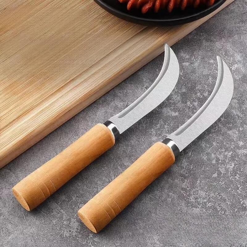 Wooden Sausage Cutter Slicer Removable Kitchen Tools For Sausage Household  Stainless Steel Cutting Blade For Meat