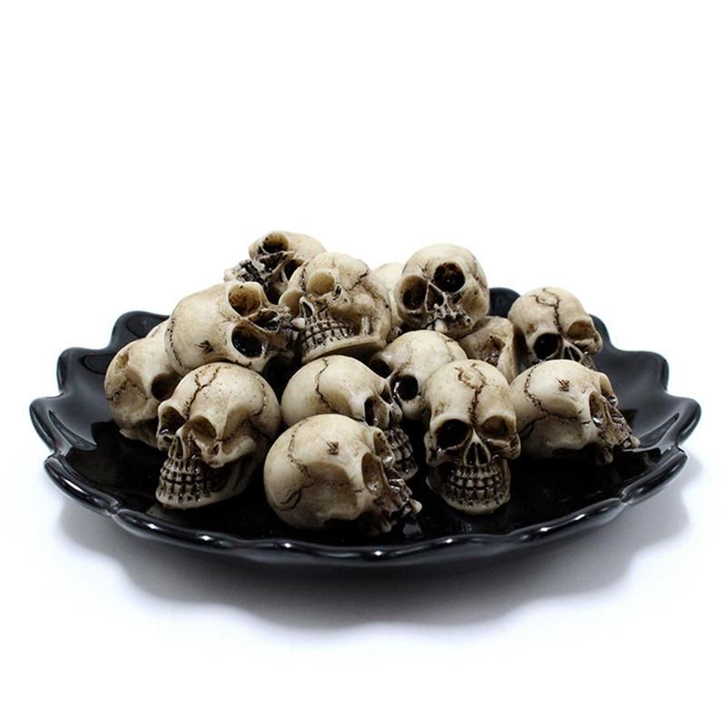 Halloween Skull Head Terror Black Garland Skull Hand - Temu Bahrain