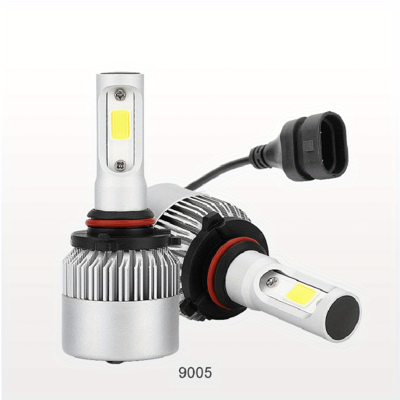 2 Uds Bombillas LED Luz Brillante Fuerte H4 H7 H11 9005 9006 - Temu
