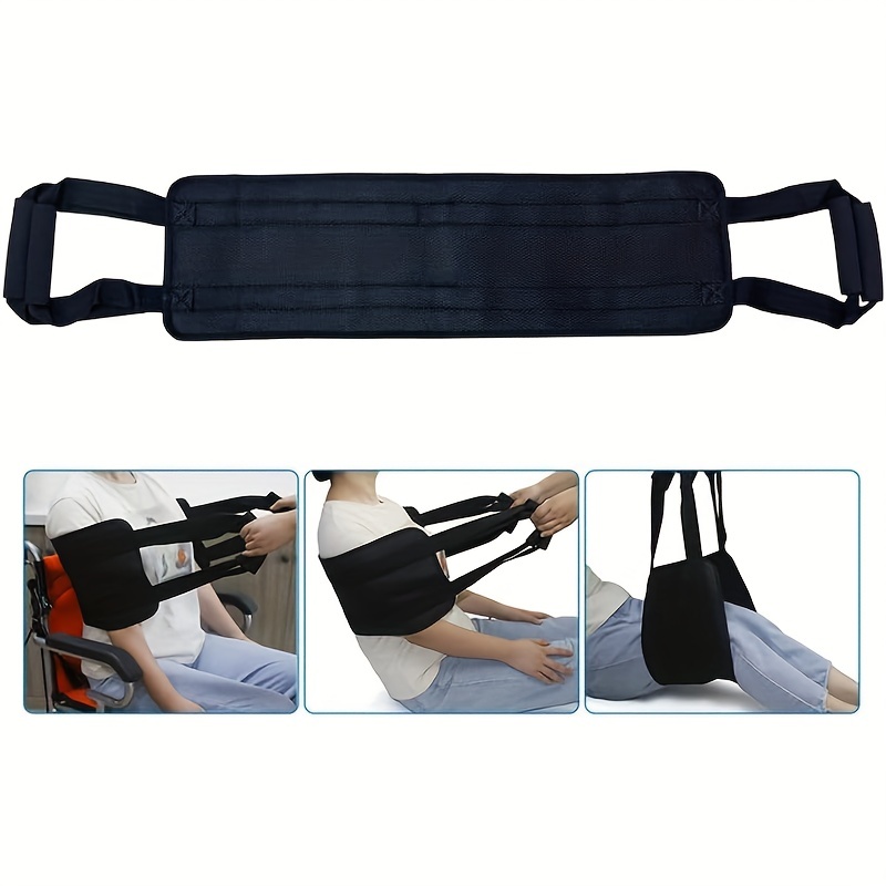 1pc Nursing Transfer Belts For Seniors With Handles Padded, Auxiliary  Elderly Assistance Safety Lifting Aids Patient Transfer Sling For Home Bed  Wheel