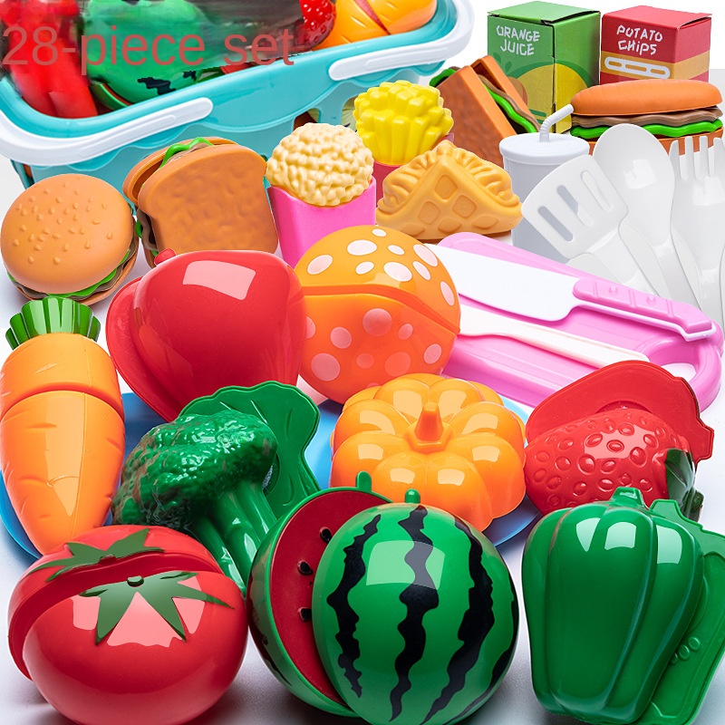 10 Unids/set Juguete Cocina Simulación Niños, Juguete Educativo Montessori  Corte Frutas Verduras Madera Clásico Regalo Niños - Juguetes - Temu