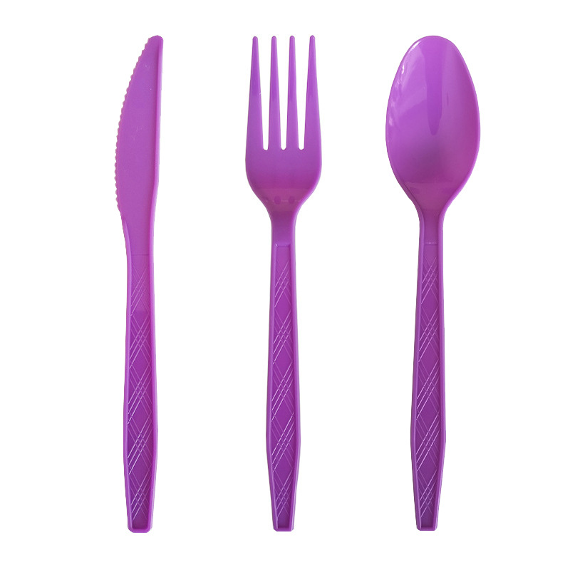 Cubiertos de plástico color oro rosa, paquete de 150 unidades, tenedores  desechables, cucharas, cuchillos, elegantes utensilios de cubiertos