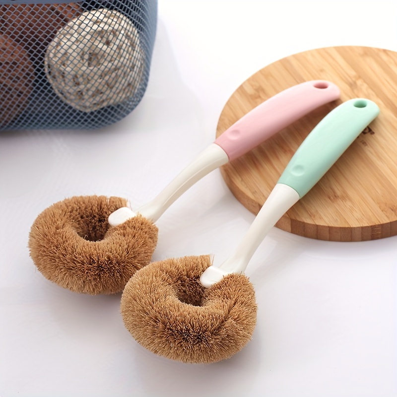 Dish Sponges Kitchen Christmas Sweets Wooden Scrub Sponge Merry Xmas Non  Scratch Reusable Compressed Cellulose Sponge Hanging for Household Cleaning
