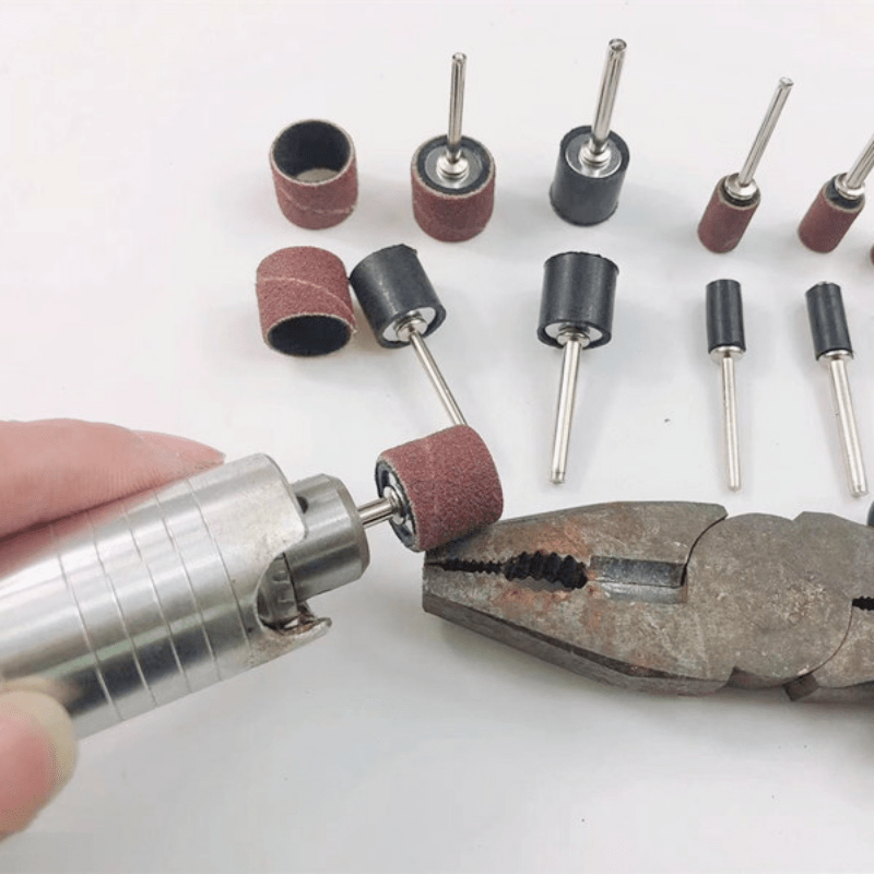 Sanding Band Dremel Drill File Machine Bits Grinding Ring Nail Art