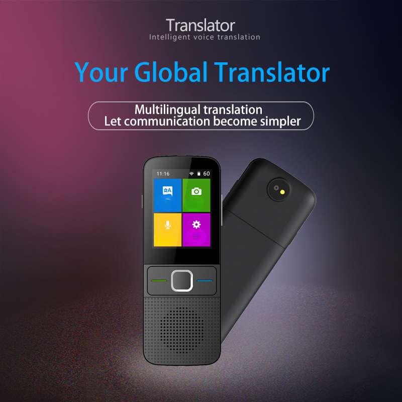 Dispositivo portátil de tradutor de idiomas, tradutor de voz