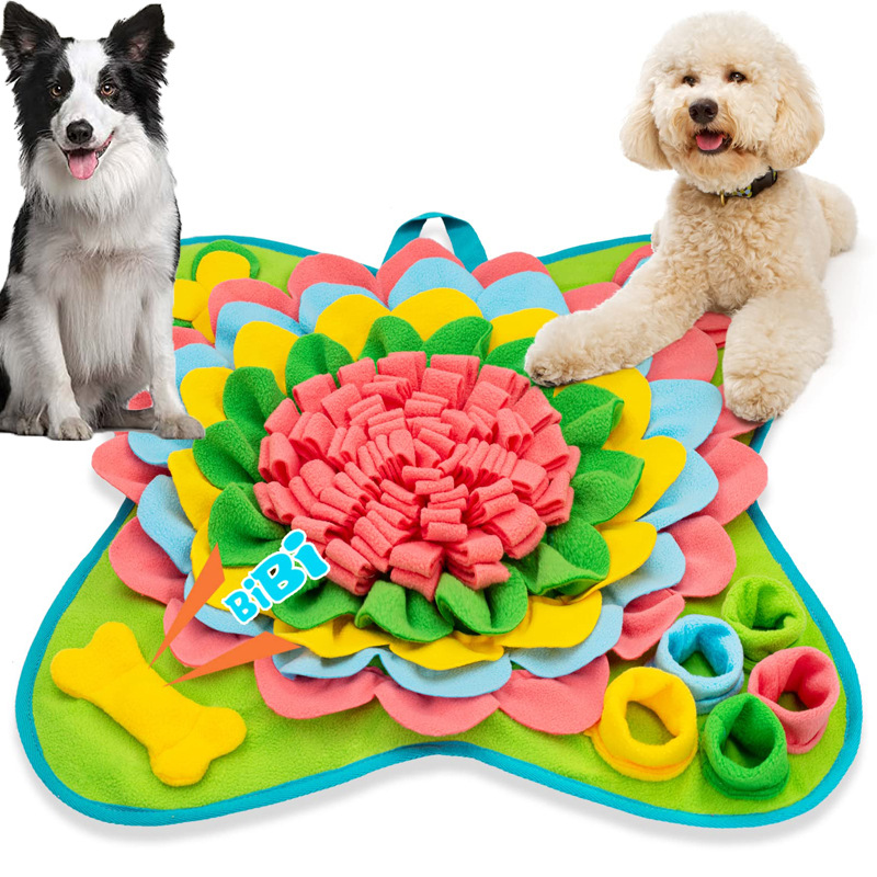 Large Snuffle Mat for Dogs Pet Interactive Training and Stress Relief Sniff  Mat Feeding Mat Slow Feeder Dog Treat Mat Dog Toys - AliExpress