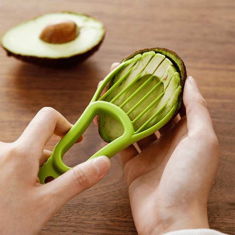 1pc 3-in-1 Avocado Knife - Avocado Slicer, Pitter And Cutter