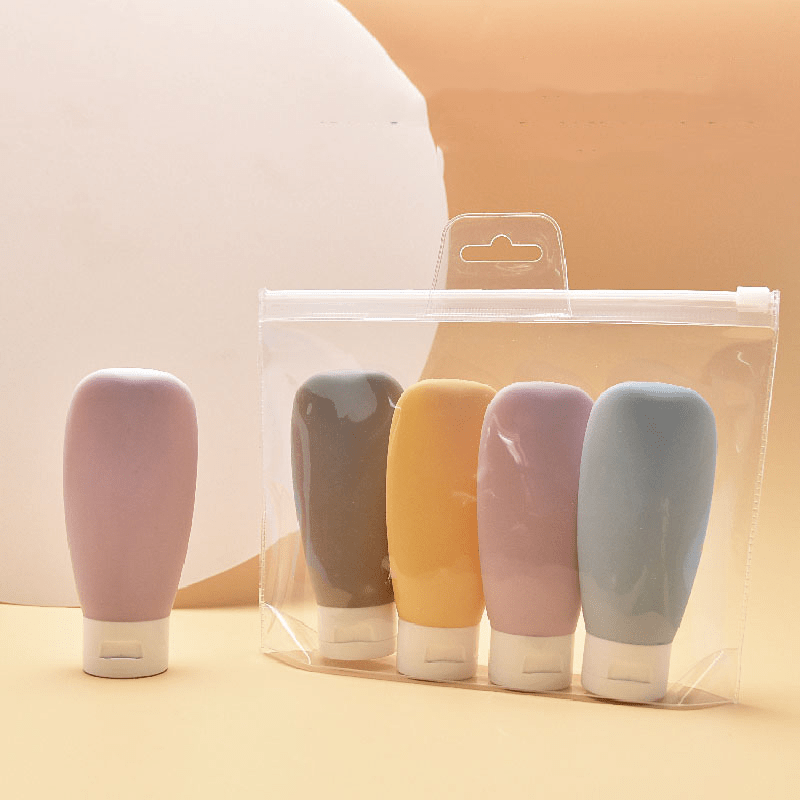 Plastic Squeeze Flip Bottle Travel Essentials Makeup - Temu