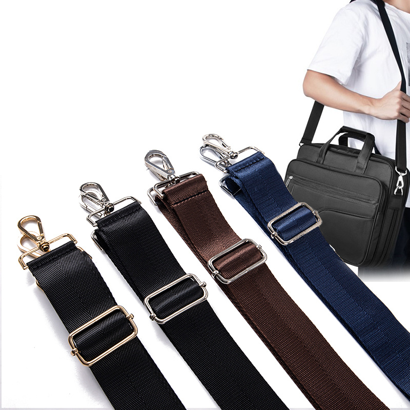  Multi Pochette Accessories Replacement Strap Adjustable  Crossbody Wide Cavas Luggage Strap for Shoulder Bags Multi Purpose Strap  (Black) : Clothing, Shoes & Jewelry