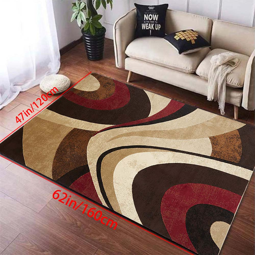 Modern Geometric Area Rug Non Shedding Floor Carpet 70