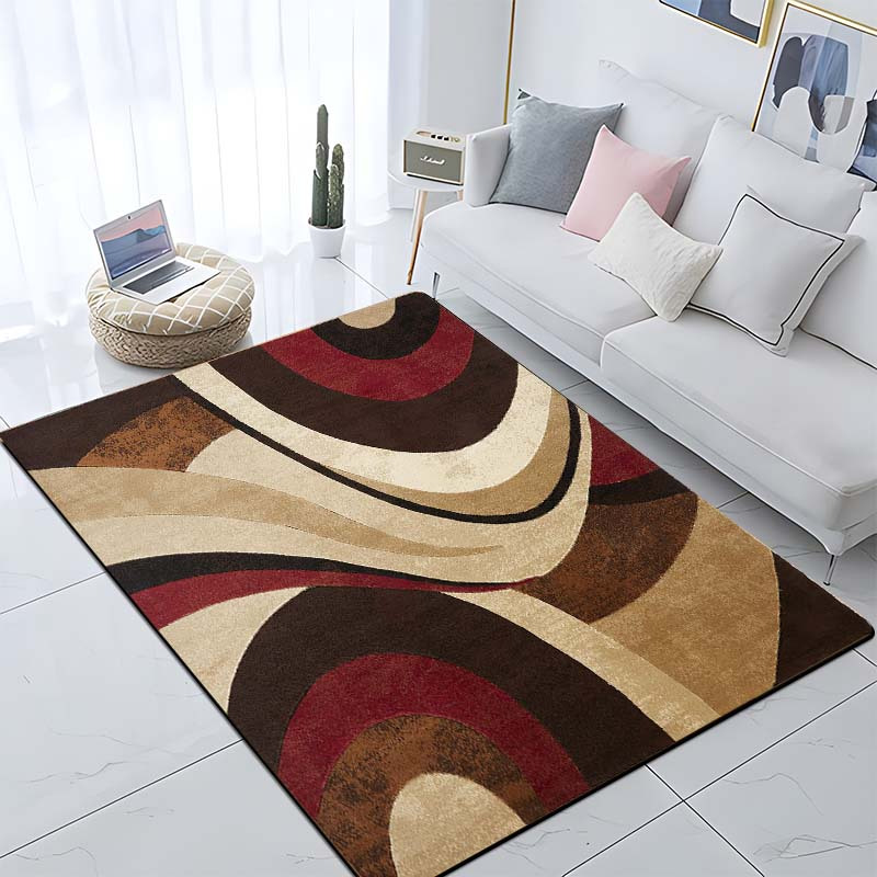 Modern Geometric Area Rug Non Shedding Floor Carpet 70