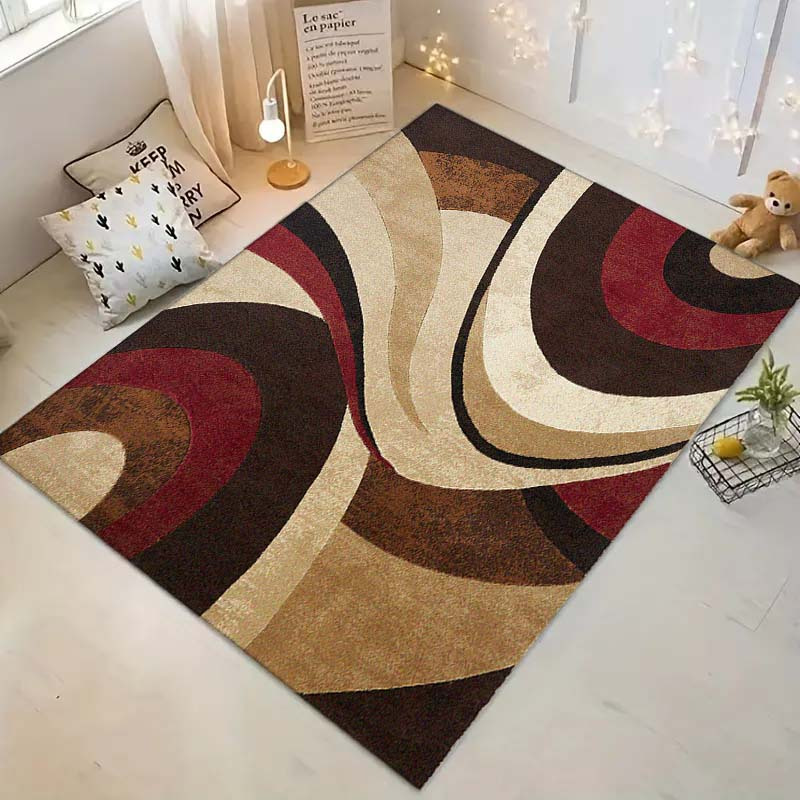 Modern Geometric Area Rug Non Shedding Floor Carpet 70