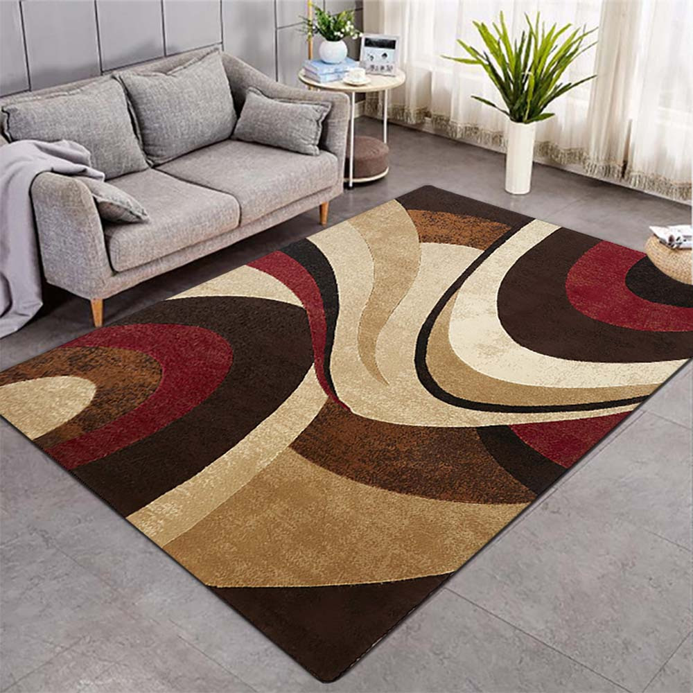 Modern Geometric Area Rug Non Shedding Floor Carpet 70