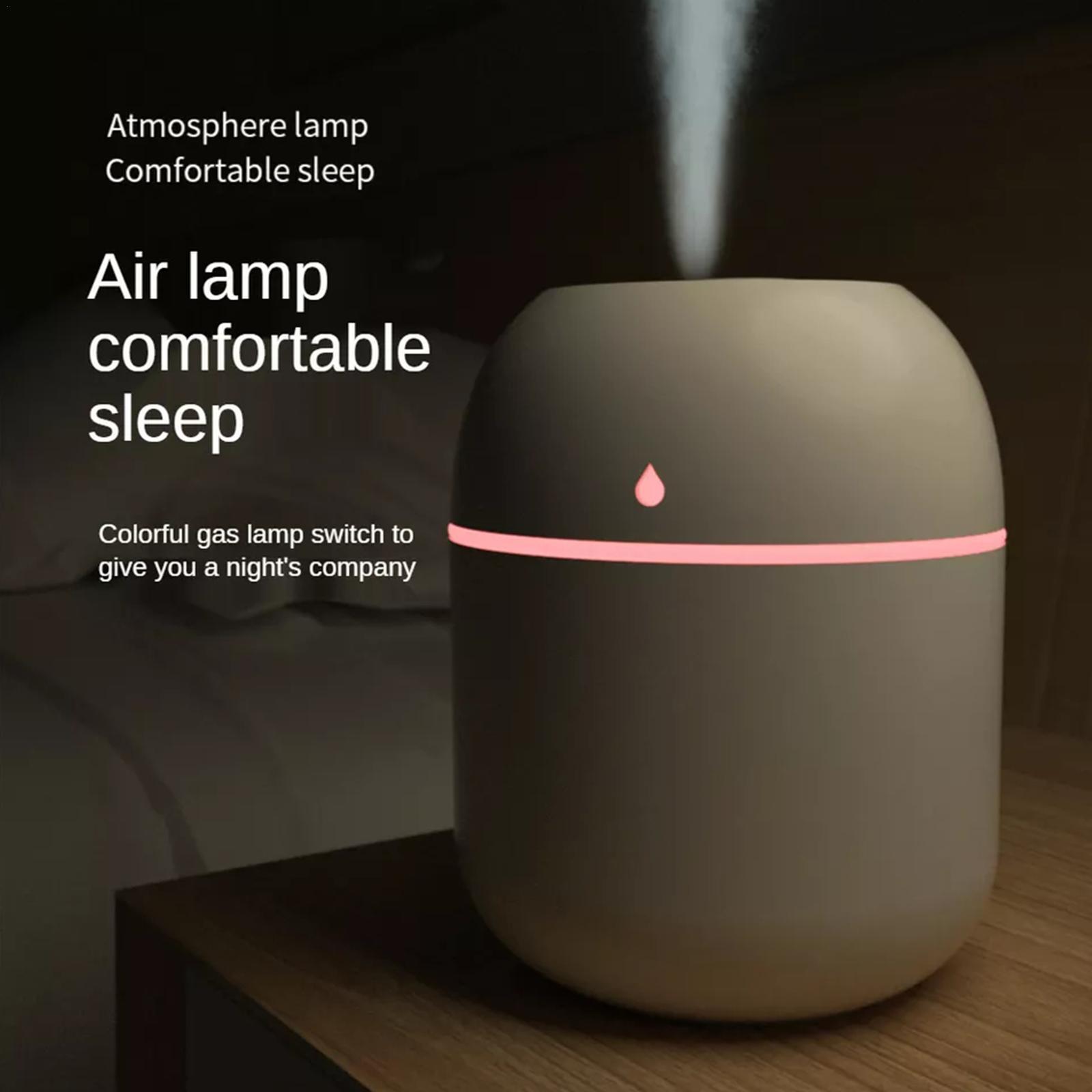 

220ml Usb Portable Home Humidifier & Aroma Diffuser - Cool Mist Air Freshener For Back To School Supplies