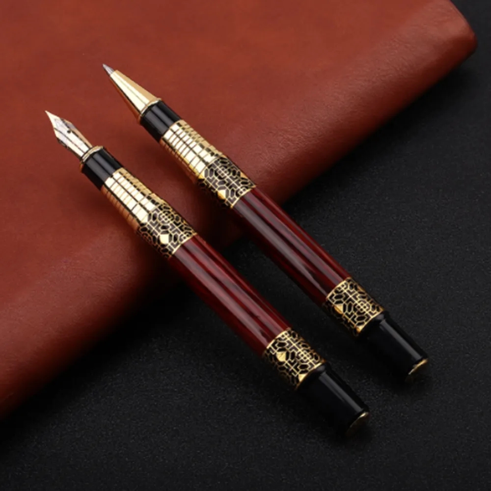 Hot Selling Metal Roller Ballpoint Pen Business MenLuxury Signature Writing  Pen Gift