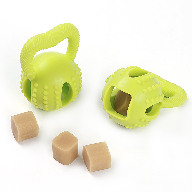 Dog Chew Toys | Treat Dispensing Dog Toys - Small Kettlebell