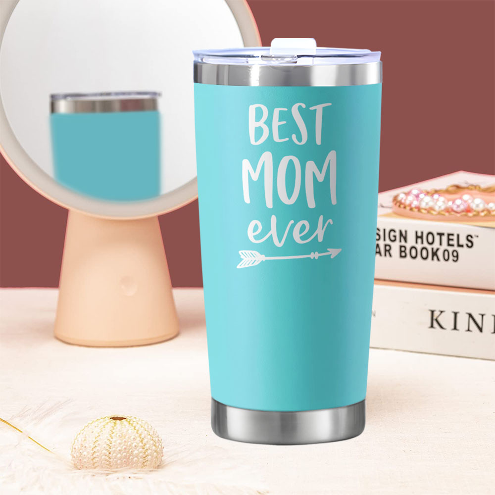 World's Greatest Mom Laser Engraved Travel Mugs Can Be 