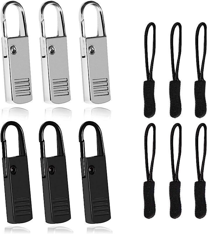 5/8pcs Repair Pull Tabs Practical Detachable Premium Zipper Pull