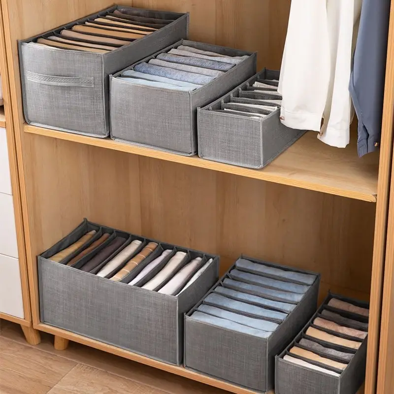 Clothes Storage Organizer, Soldi Color Container With Grids, Versatile  Wardrobe Box - Temu Israel