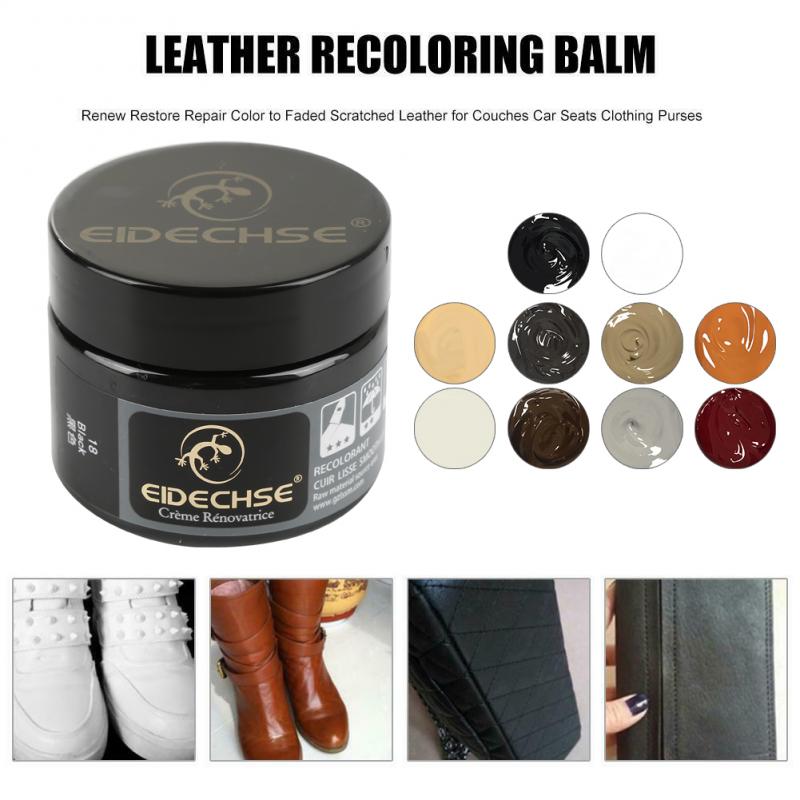 Leather Paint For Furniture Multipurpose Recoloring Balm Leather Restorer  Repair Kit Car Seat To uch Up