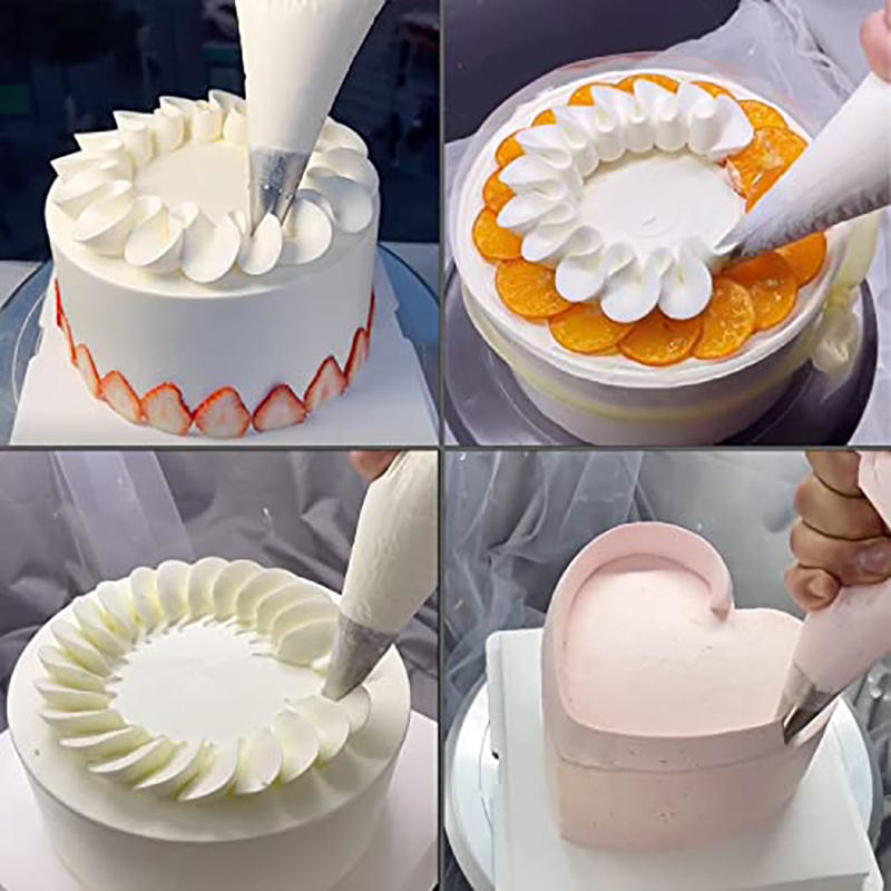 Buy 18pcs Nozzle DIY Baking Tools Russian Cake Cream Nozzle Tips Online in  India - Etsy
