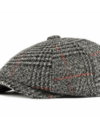 1pc unisex fall winter newsboy hat octagon hat detective hat retro flat hat for men ideal choice for gifts