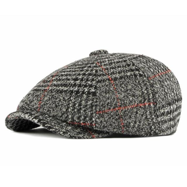 Superora - Gorra Plana para Hombre (Plana, para otoño e Invierno):  : Moda