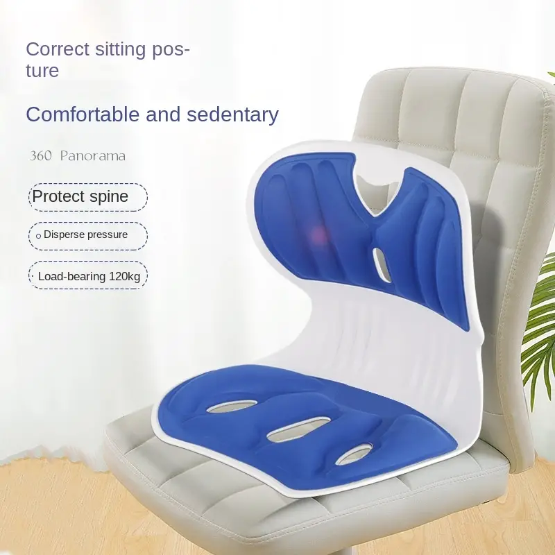Comfortably Work For Hours With This Office Chair Cushion Lumbar Cushion  Sitting Posture Corrector - Temu Netherlands